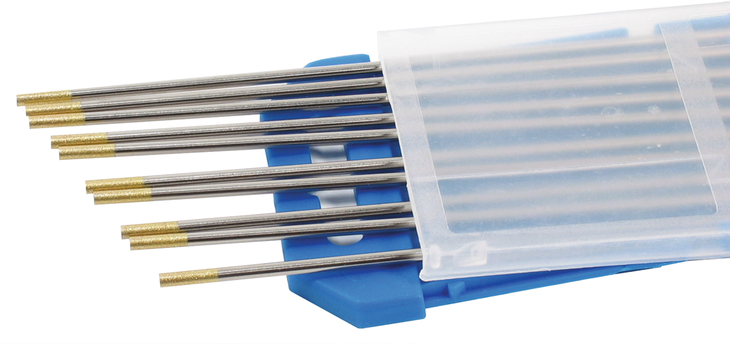 Wolfram Elektrode gold WL 15 L175mm D2,4mm Wolfram Elektrode gold WL 15 L175mm D2,4mm