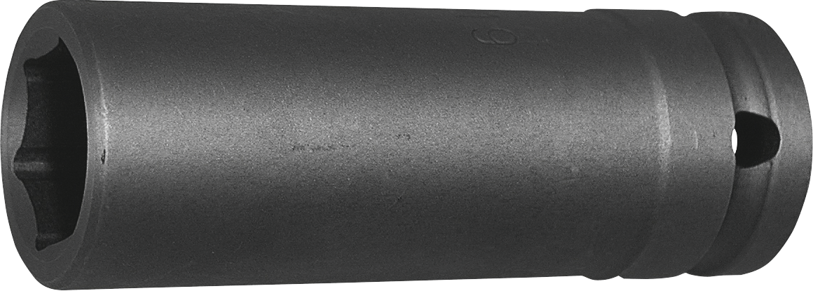 WGB Stecknuss Kraft 3/4" Sechskant lang L 95 mm SW 27 mm