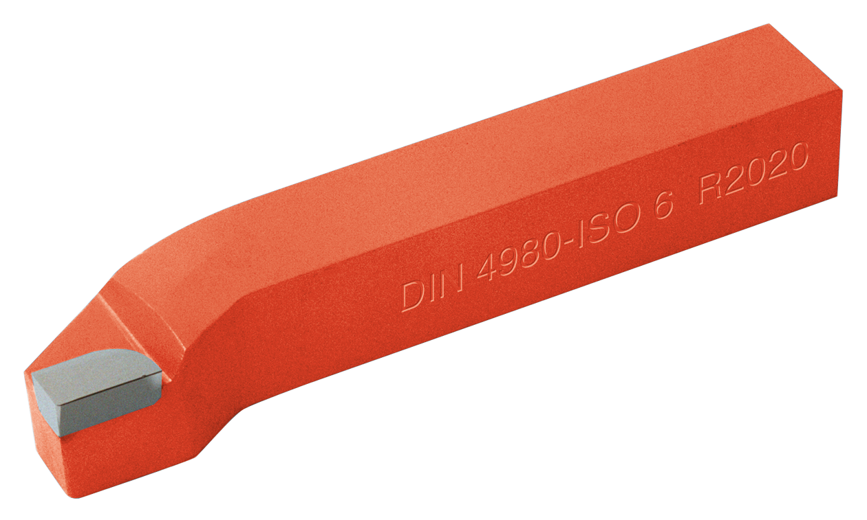 Abgesetzter Seitendrehmeißel HM rechts K10/20 DIN4980 L140mm S25mm