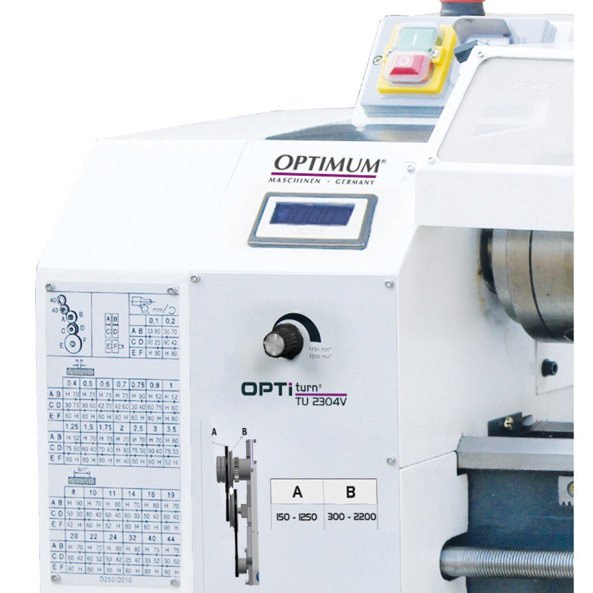Drehmaschine Optimum OPTIturn TU 2304V