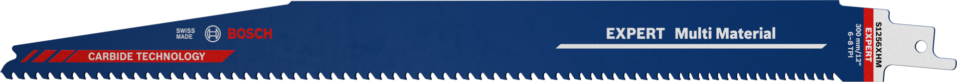 Säbelsägeblatt Holz/Metall "HM-bestückt für harte Abbrucharbeiten" S 1256 XHM 300mm Säbelsägeblatt Holz/Metall "HM-bestückt für harte Abbrucharbeiten" S 1256 XHM 300mm