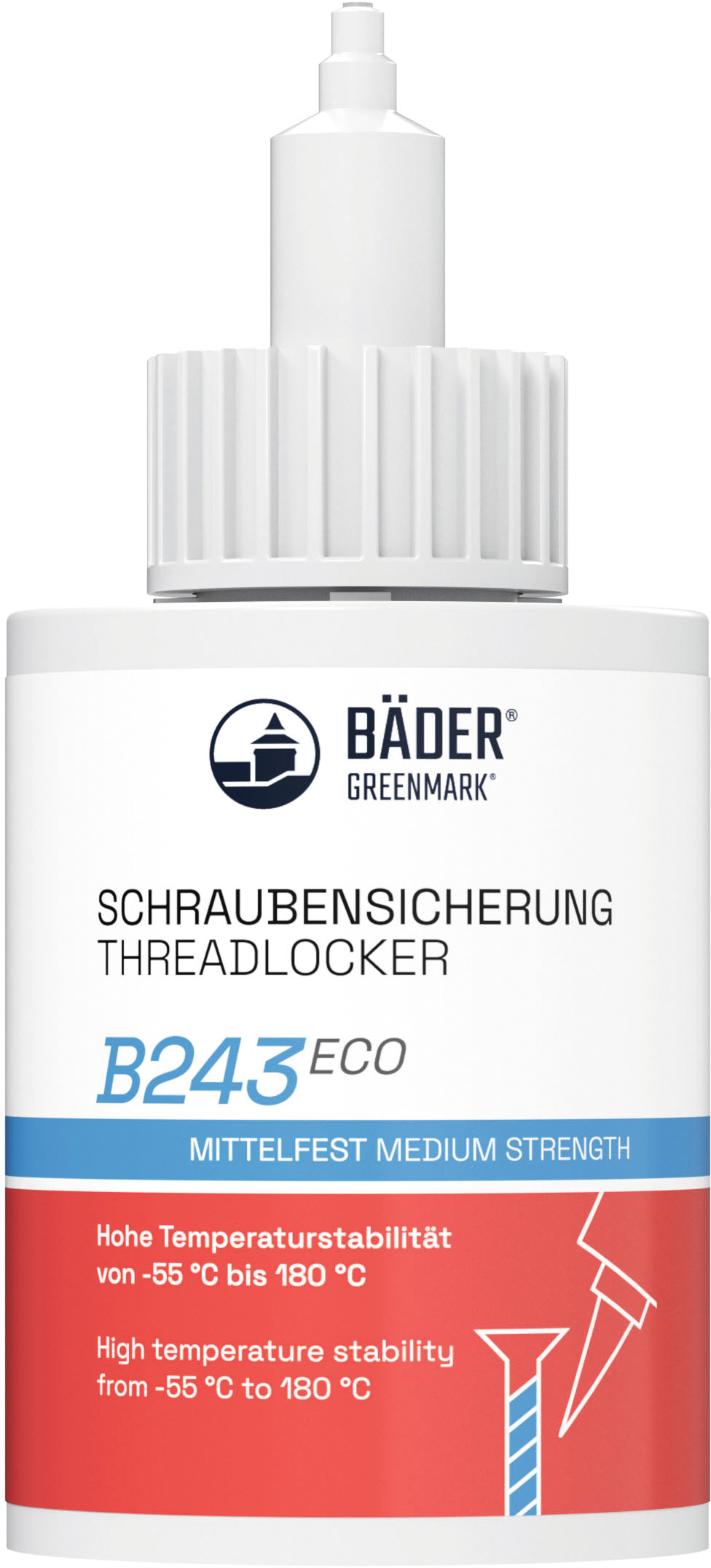 Schraubensicherung mittelfest B243 Eco 50ml blau Schraubensicherung mittelfest B243 Eco 50ml blau
