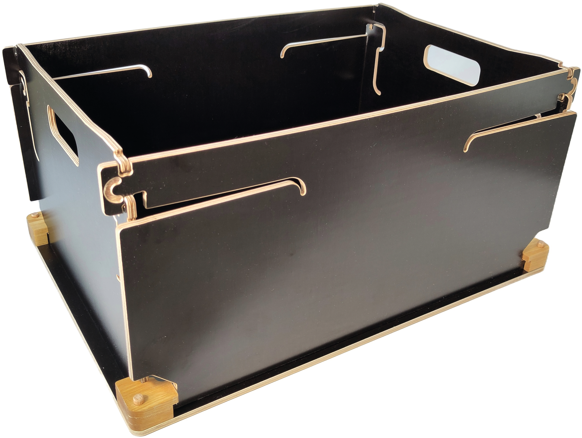 Holzlagerkasten faltbar L400mm B300mm H151mm