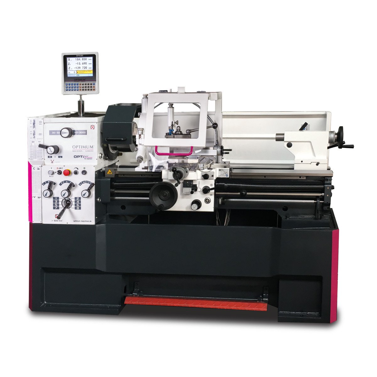 Leit- und Zugspindeldrehmaschine Optimum OPTIturn TH 4210D