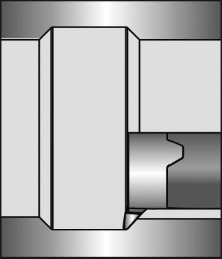 Ausdrehkopf VHM zum Kopieren EYLMINI TiCN DSGB15 Dmin 13,7mm