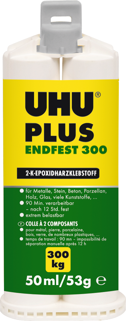 2K Epxoydkleber "plus endfest 300" 53g (50ml) Doppelkammerkartusche