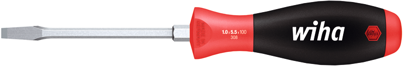 Schraubendreher Schlitz SoftFinish® L100mm GL220mm B5,5mm Schraubendreher Schlitz SoftFinish® L100mm GL220mm B5,5mm
