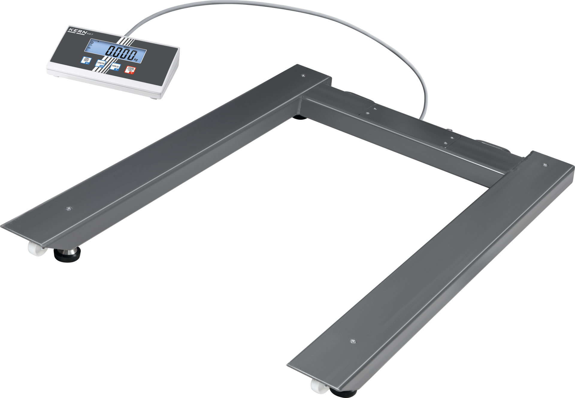 Palettenwaage UIB 1190x840mm Abl. 0,5kg WB1500kg