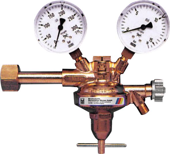 Druckminderer Sauerstoff 0-16/10 bar einstufig Druckminderer Sauerstoff 0-16/10 bar einstufig