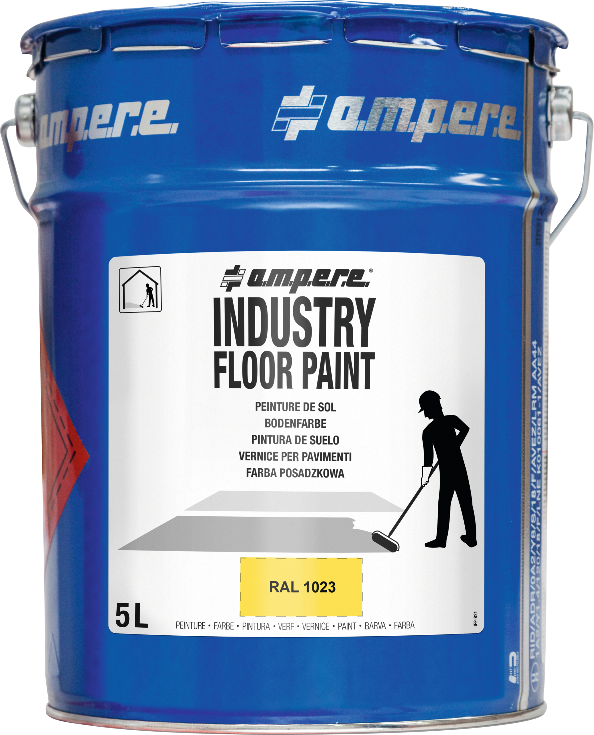 Bodenmarkierungsfarbe "Industry-Floor-Paint®" 5l weiß