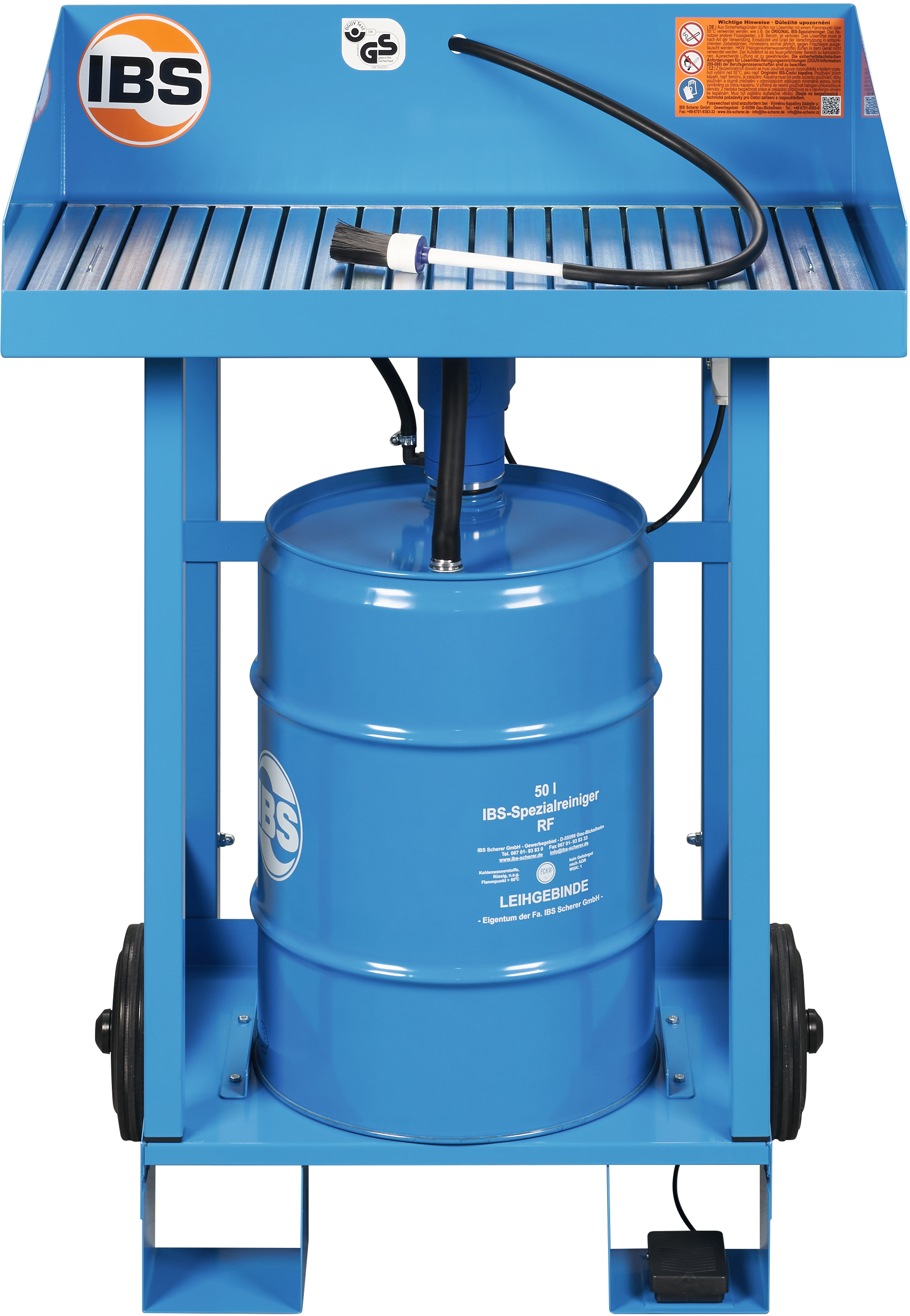 Teilereiniger Typ F2