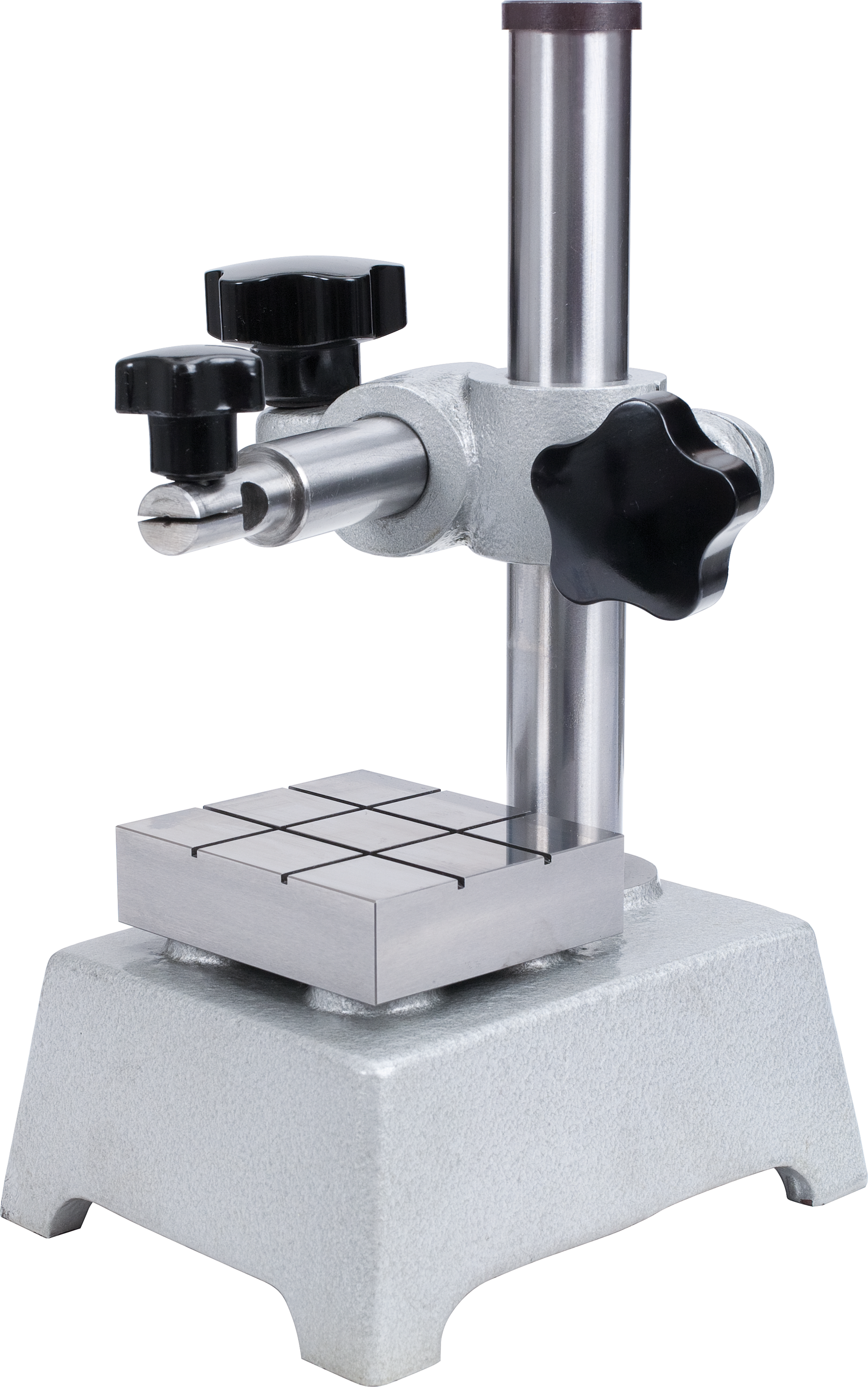 Feinmesstisch klein DIN876-0 D50mm Ausladung 49mm Messhöhe 100mm Säule D22mm
