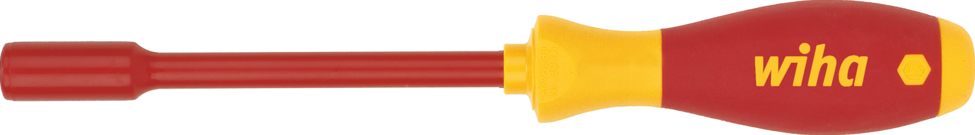 Wiha Steckschlüssel VDE Sechskant SoftFinish® Klingenlänge 125 mm GL 236 mm SW 5,5 mm