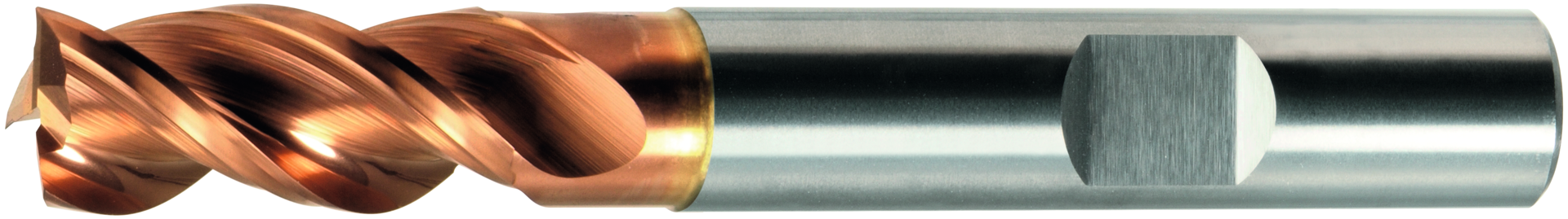 Schaftfräser VHM ZrCN Z3 TSC/HPC Typ W WN/DIN6535-HB D12mm