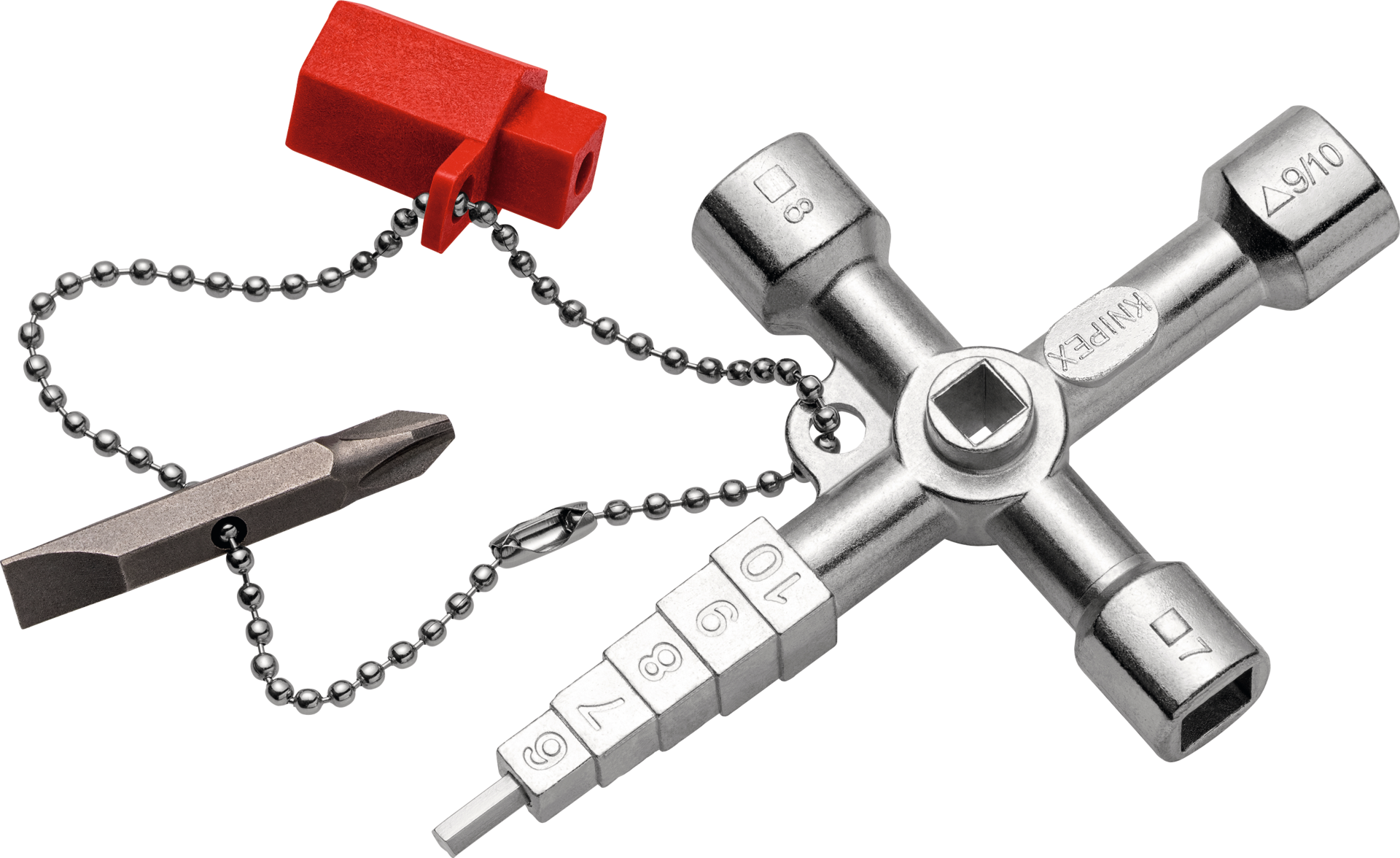 Schaltschrankschlüssel Profi-Key 90x61mm Schaltschrankschlüssel Profi-Key 90x61mm
