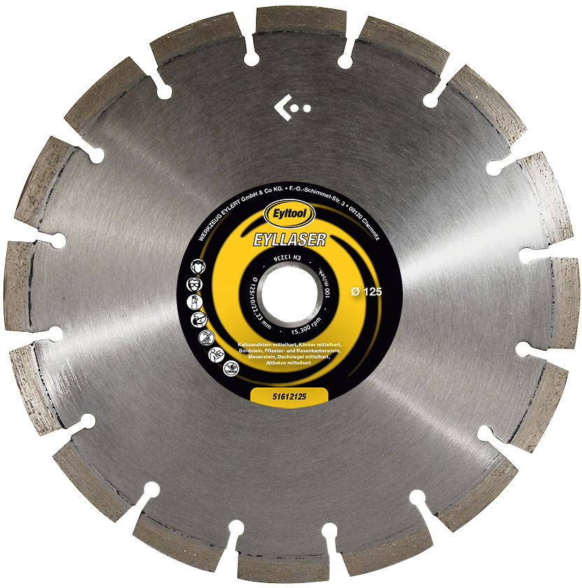 Eyltool Trennscheibe Diamant EYLLASER Bohrung 22,2 mm Ø230 mm