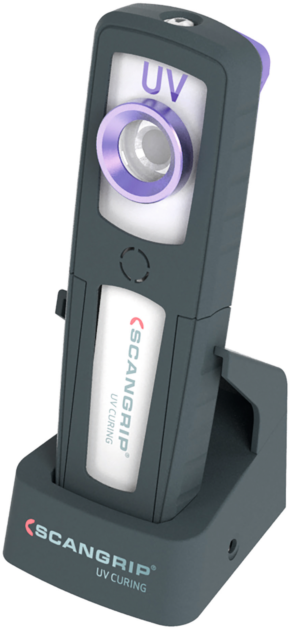 Akku-Arbeitslampe LED "UV-LIGHT" für UV-Härtung IP30 mit Magnet
