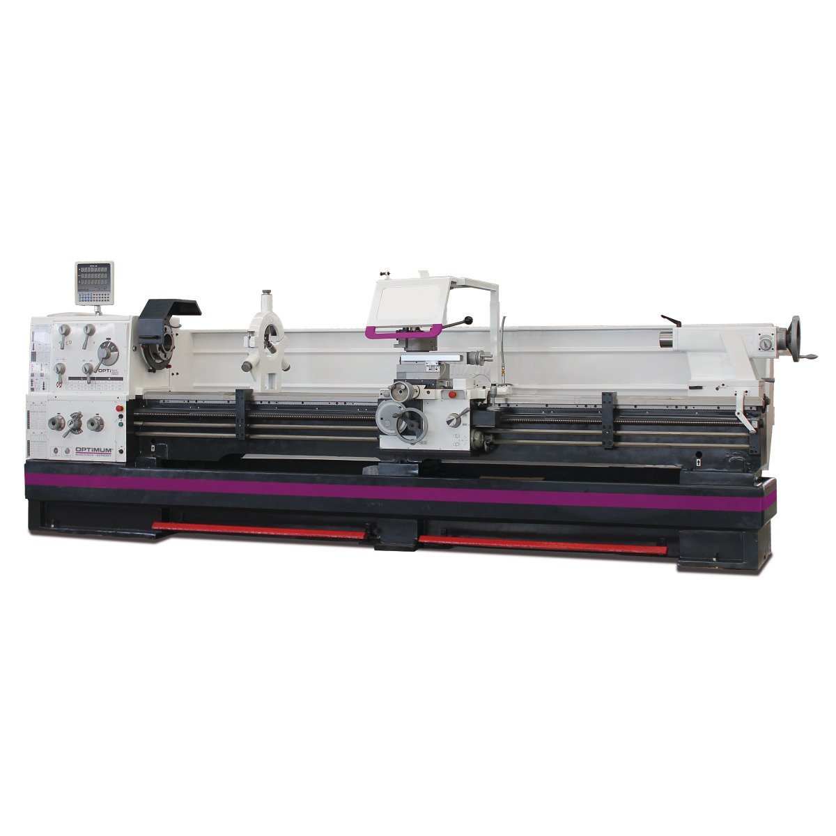 Leit- und Zugspindeldrehmaschine Optimum OPTIturn TH 6620D