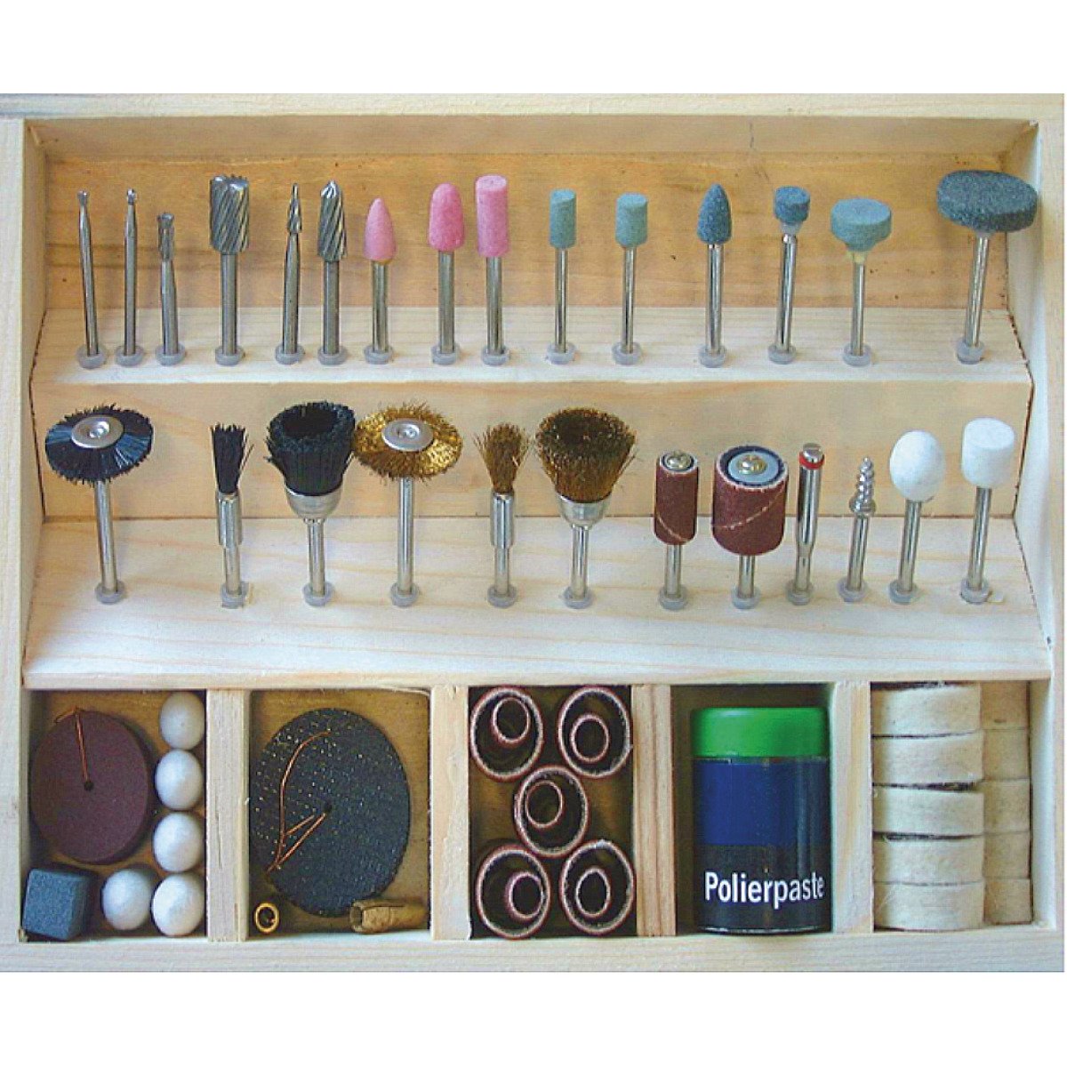 Werkzeug-Set Holzstar 103-teilig im Holzkoffer