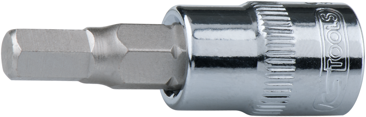 Bitstecknuss 3/8" Innensechskant Chrome L50mm SW3mm
