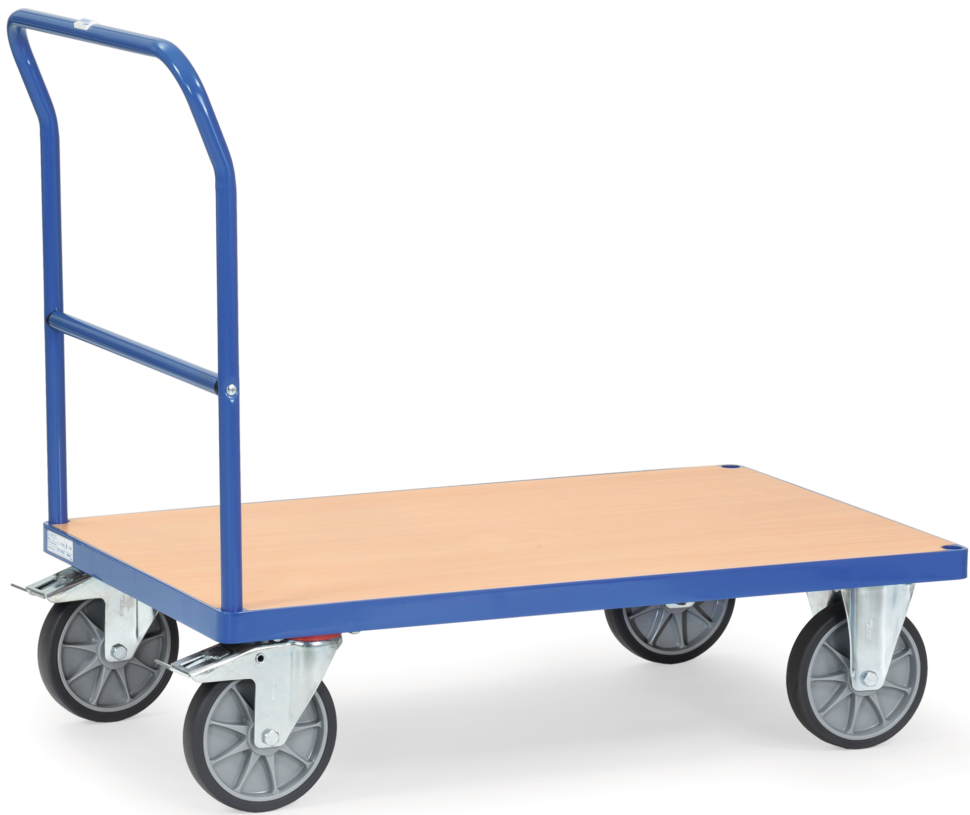 Schiebebügelwagen RAL5007 400kg 850x500mm