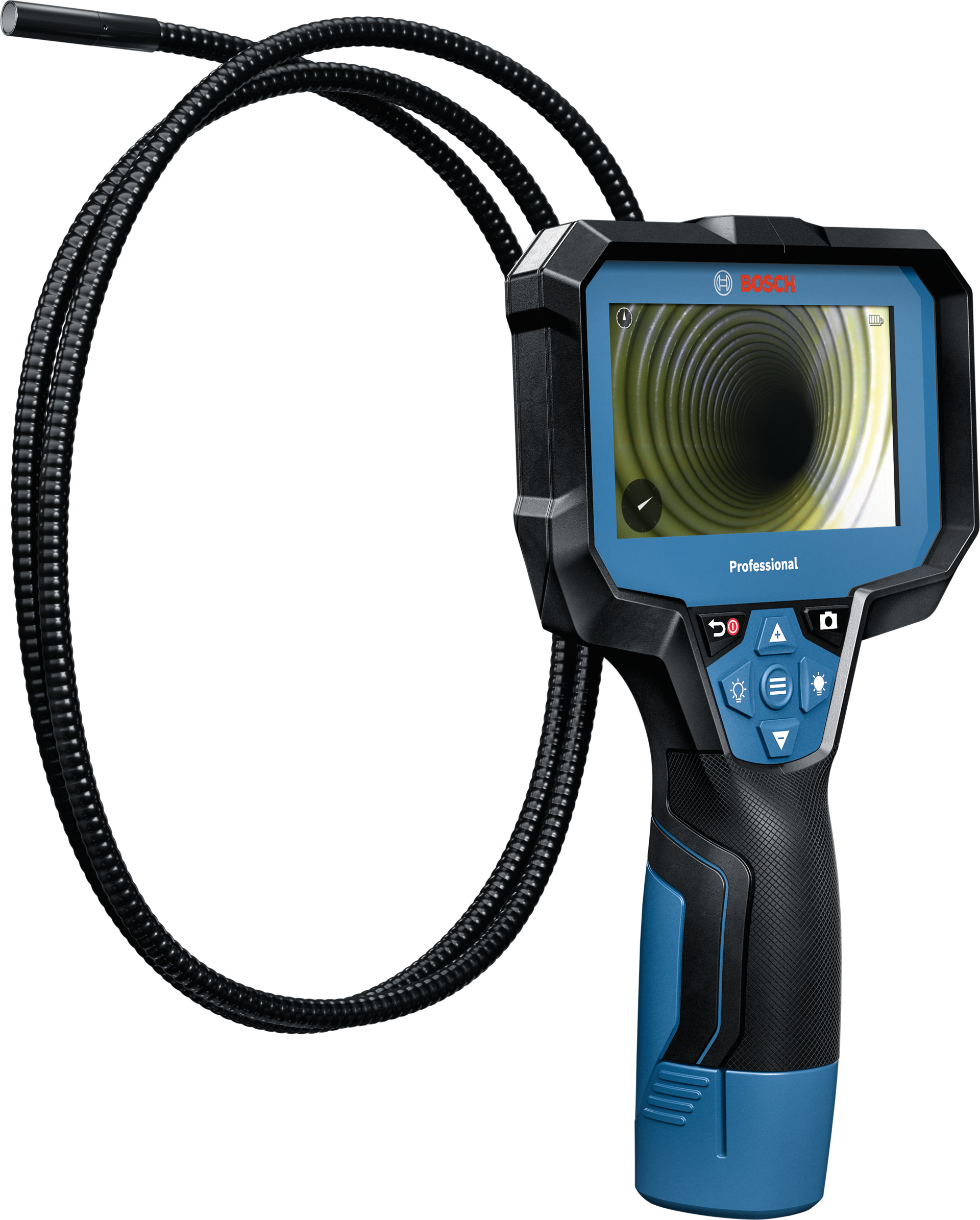 Videoskop GIC 12V-4-23C D8,3mm L1500mm inkl. 4 Mignon-Batterien im Karton