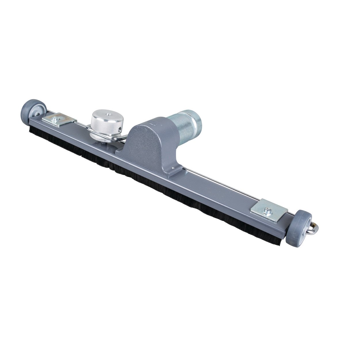 Bodendüse Cleancraft Ø 50 mm, Metall, mit Bürstenleiste, antistatisch