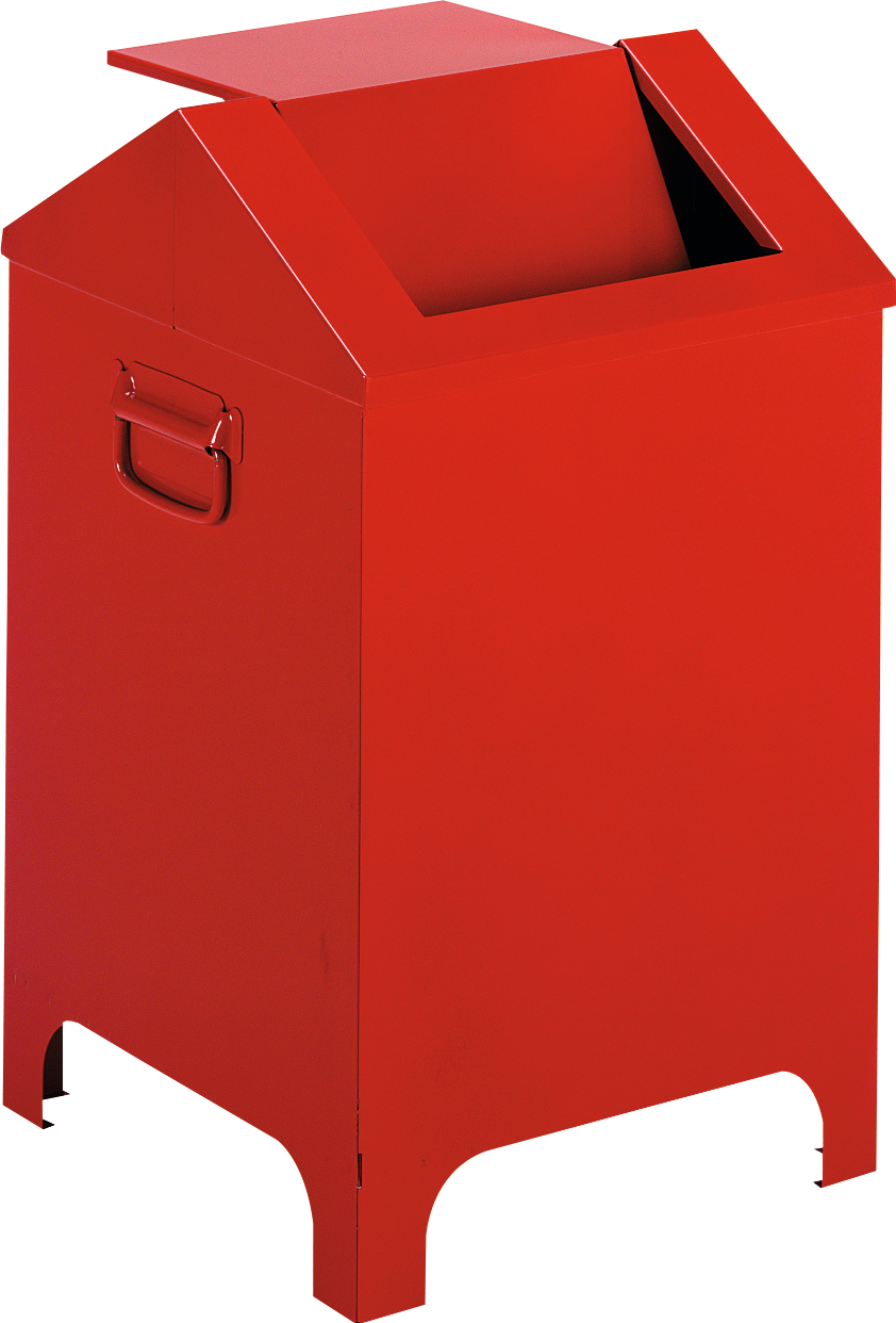Putzwollkasten 70 Liter H640 x T400 x B400mm grau