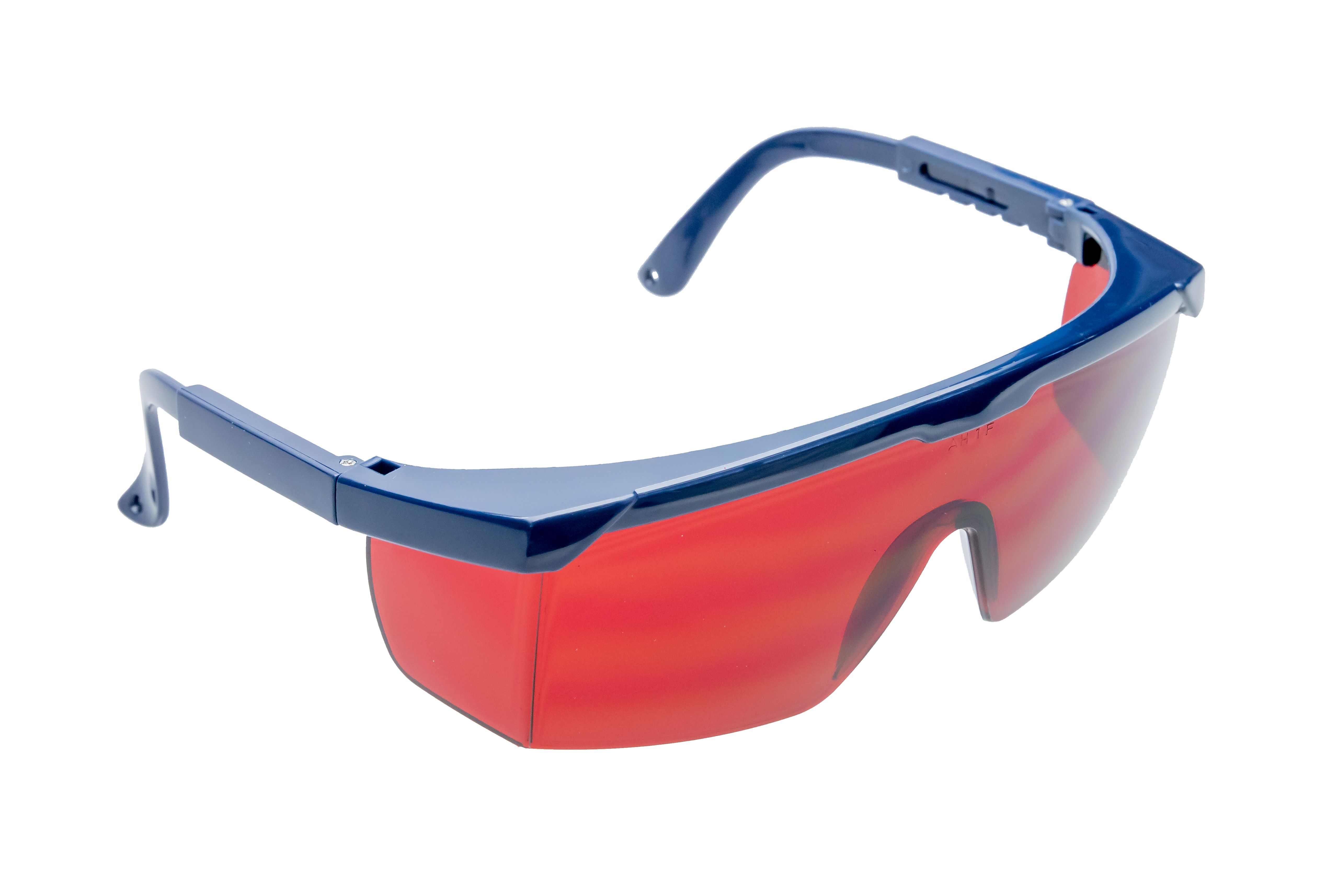 Laser enhancement goggles to improve the visibility of red lasers Laser enhancement goggles to improve the visibility of red lasers
