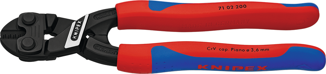 Bolzenschneider Kompakt CoBolt® L200mm mit Mehrkomponentengriff Bolzenschneider Kompakt CoBolt® L200mm mit Mehrkomponentengriff