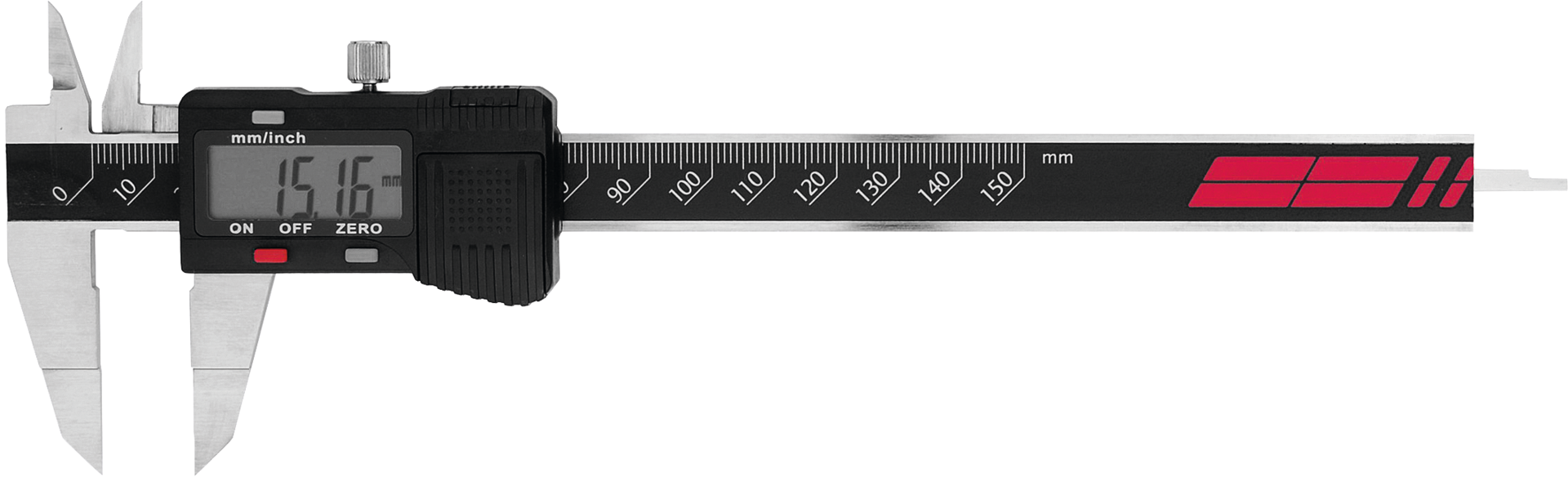 Messschieber Digital Abl. 0,01mm abgesetzte flache Messflächen eckiges Tiefenmaß MB150mm Messschieber Digital Abl. 0,01mm abgesetzte flache Messflächen eckiges Tiefenmaß MB150mm