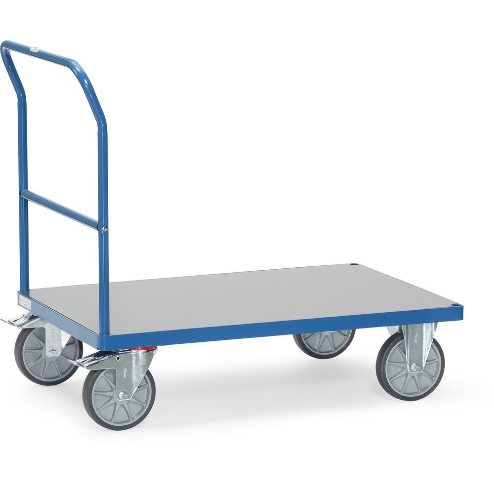 Schiebebügelwagen mit Hart-PVC Plattform