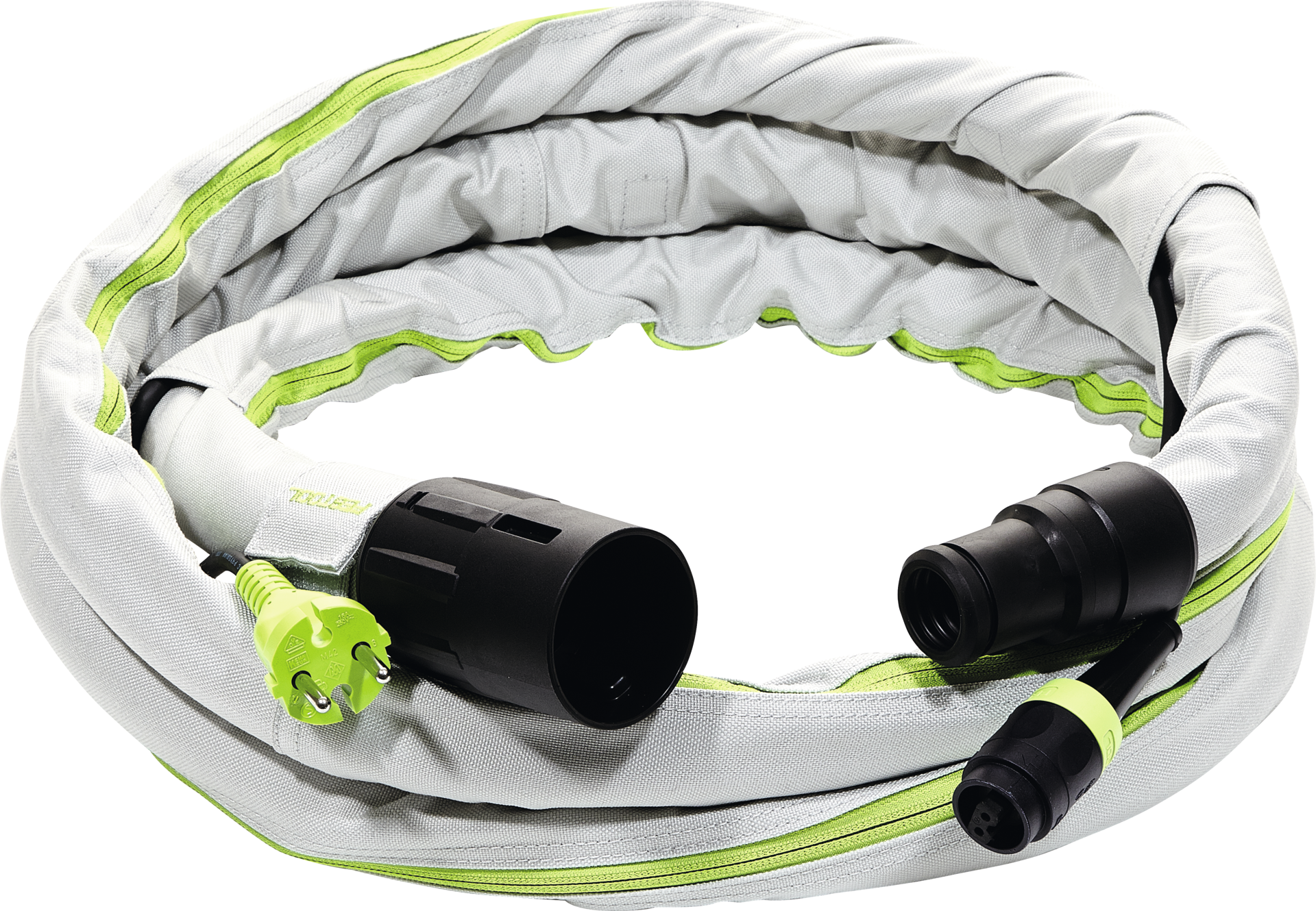 Saugschlauch/Schutzhülle mit Plug it-Kabel D27mm L3,5m