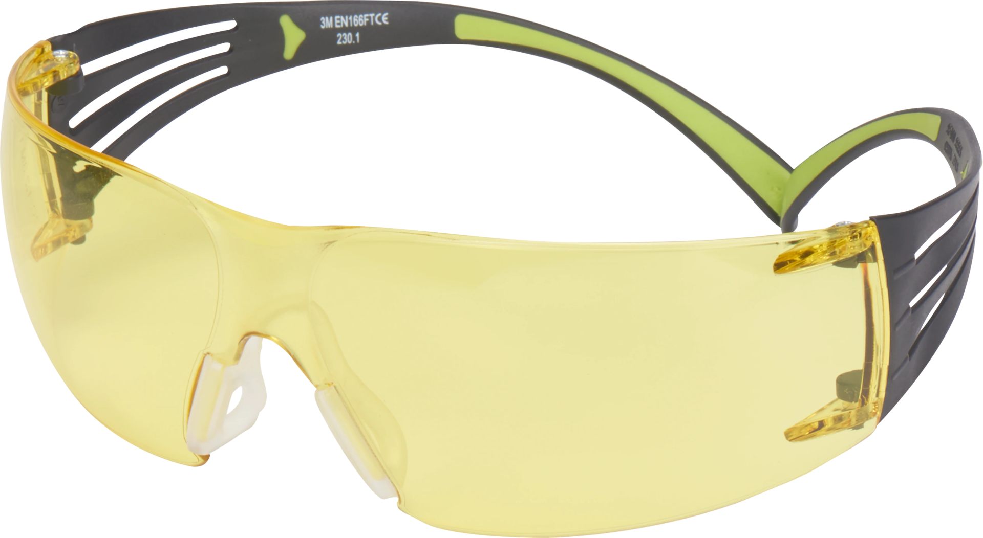 Schutzbrille SecureFit™ 400 Gestell schwarz/grün Scheibe gelb Schutzbrille SecureFit™ 400 Gestell schwarz/grün Scheibe gelb