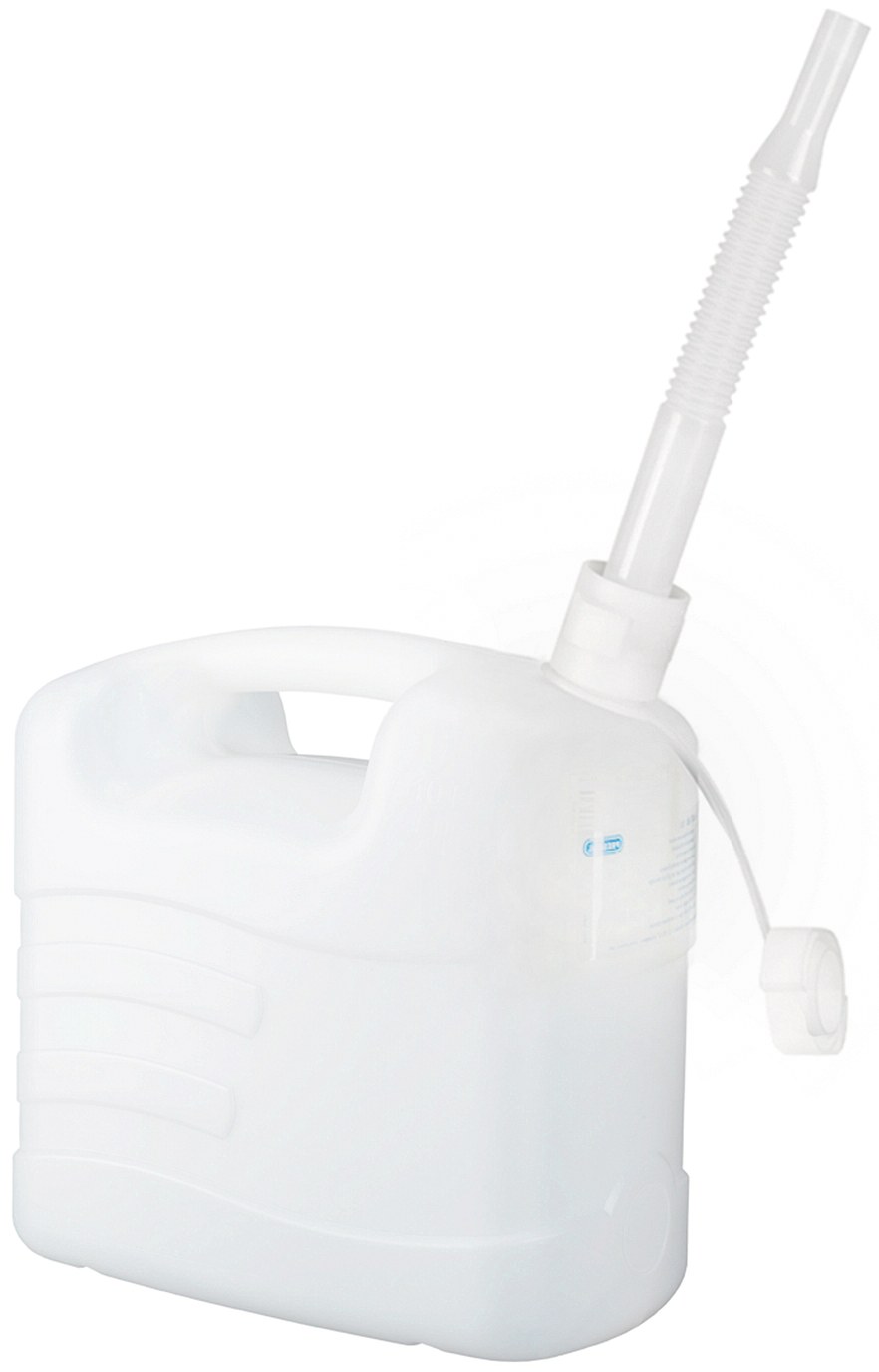 Wasserkanister Auslaufrohr flexibel aus Polyethylen 5l