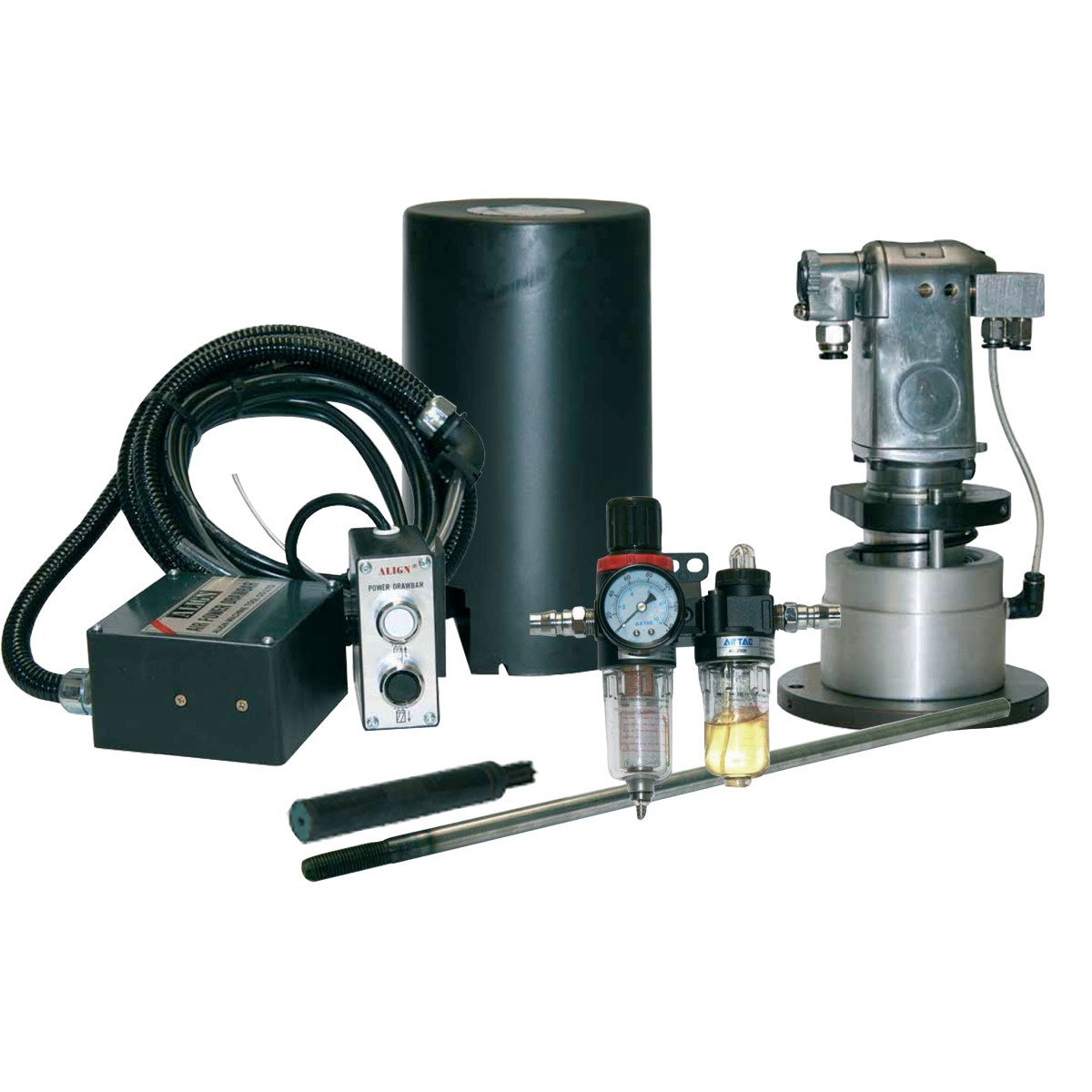 Druckluft-Werkzeugspannsystem Optimum ISO 40