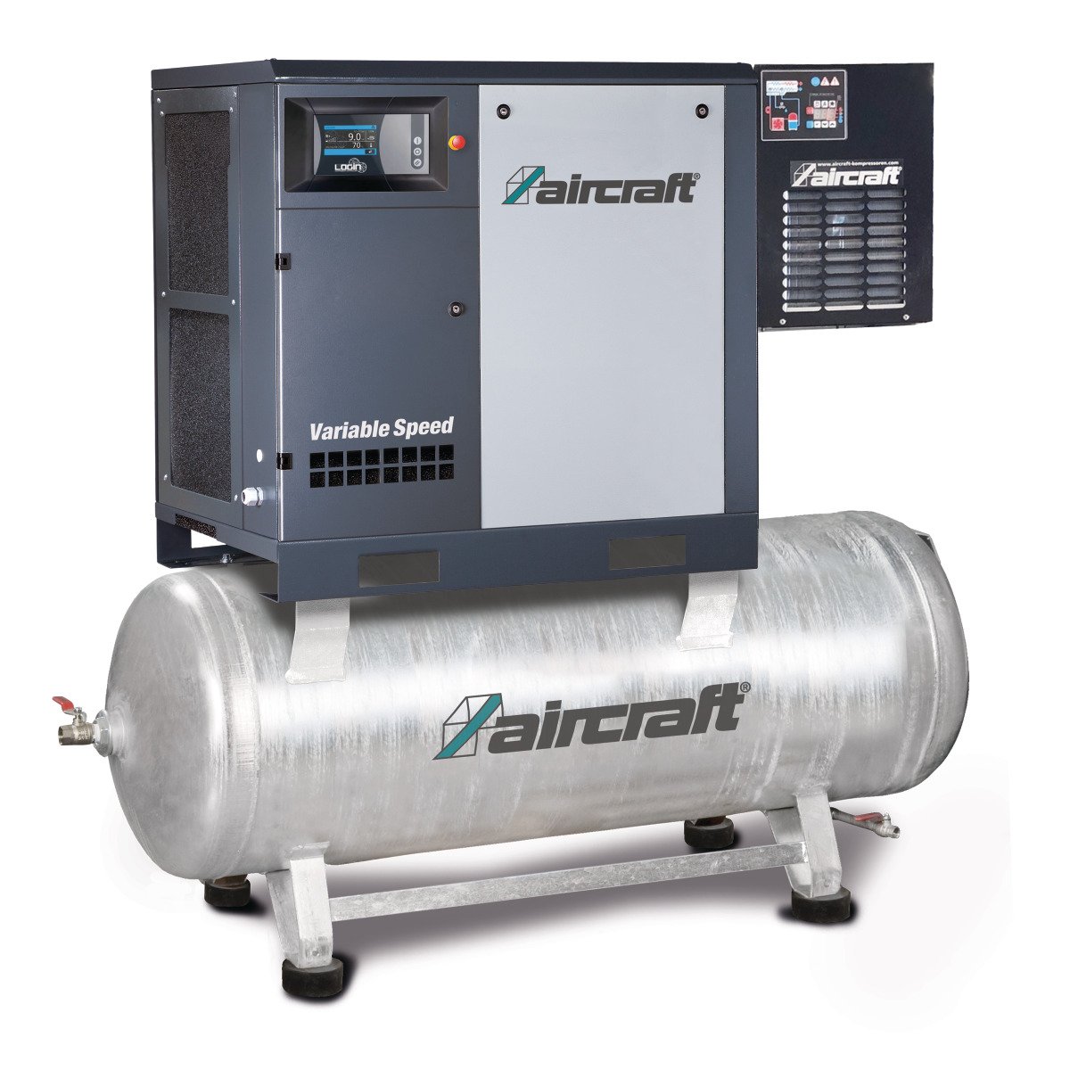 Schraubenkompressor Aircraft A-K-MAX 7,5-10-270 K VS (IE3)