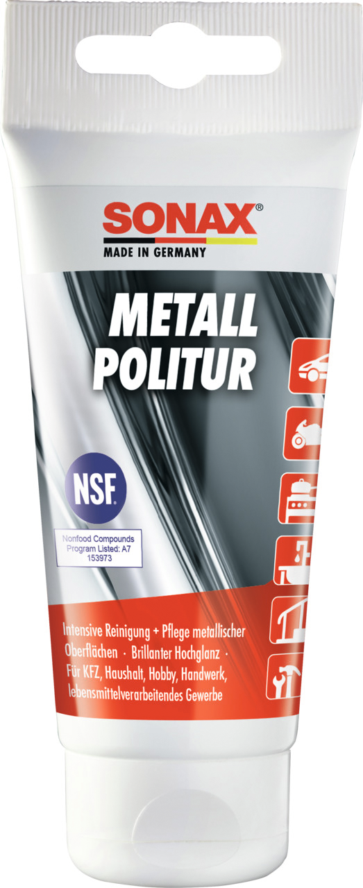 Metallpolitur Metalpolish mit NSF-Zulassung 75ml