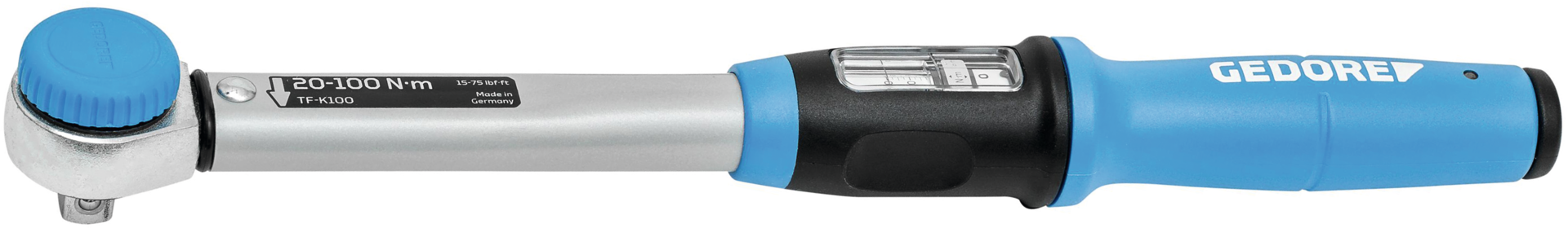 Drehmomentschlüssel Torcofix® K inkl. Werkszertifikat 1/2" L400mm 20-100Nm