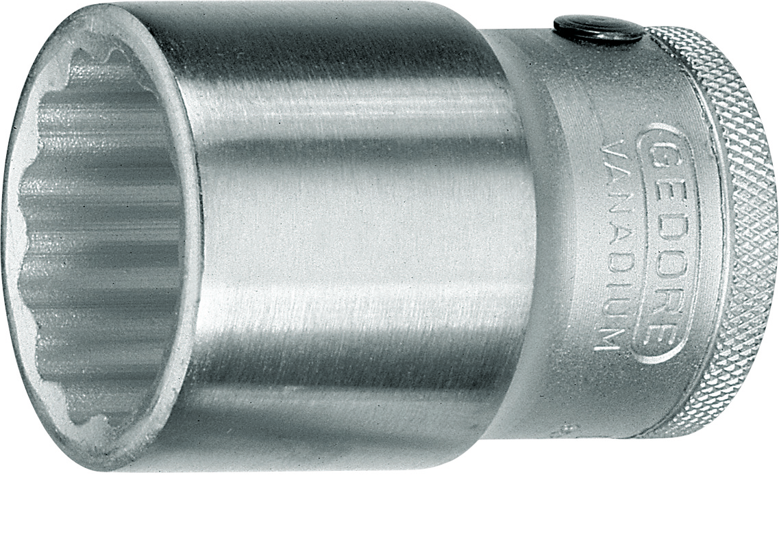 Stecknuss 3/4" Doppelsechskant (Unit-Drive) L51,5mm SW19mm