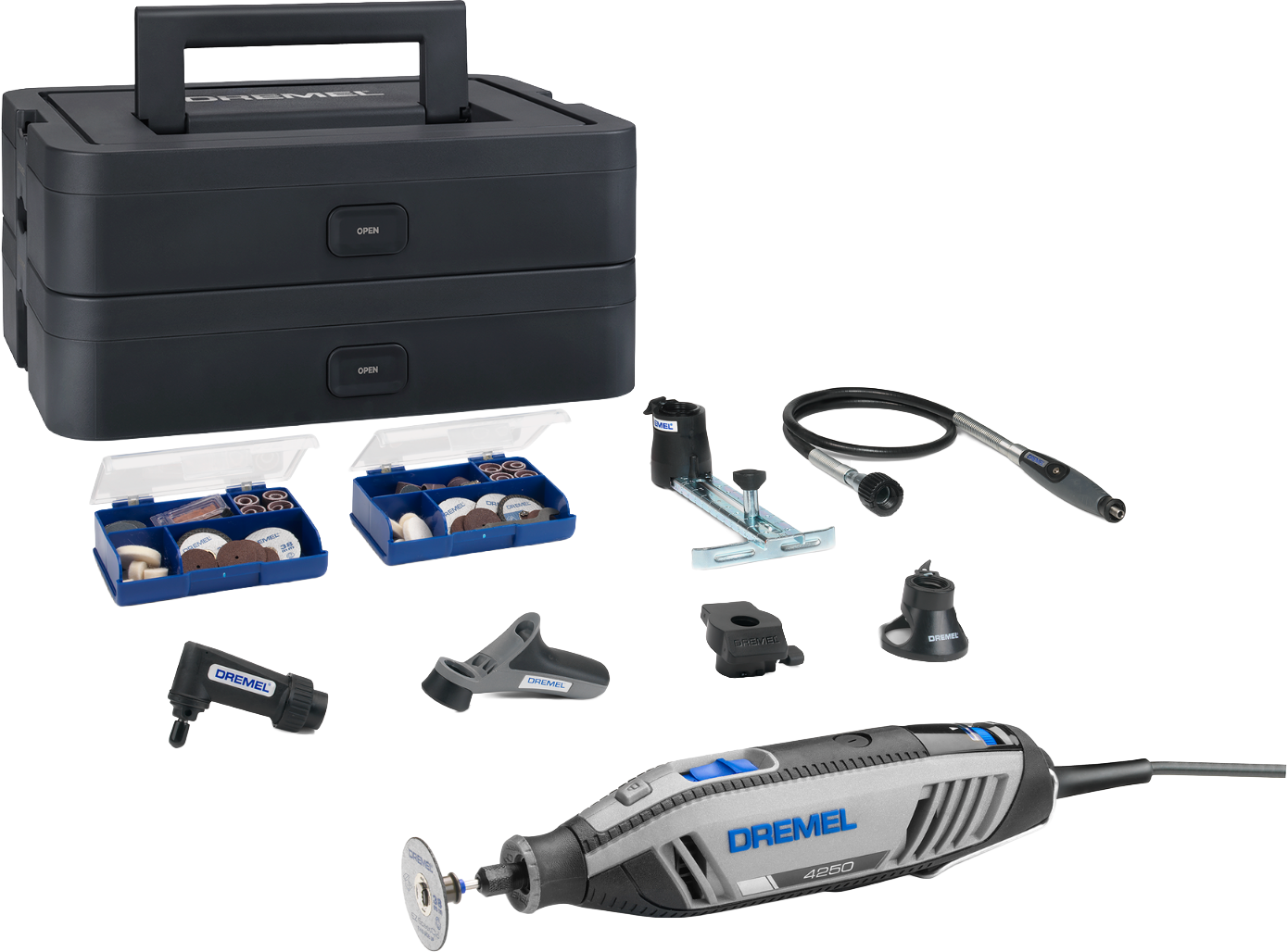 Geradschleifer Sortiment Dremel® 4250-6/128 Platinium+