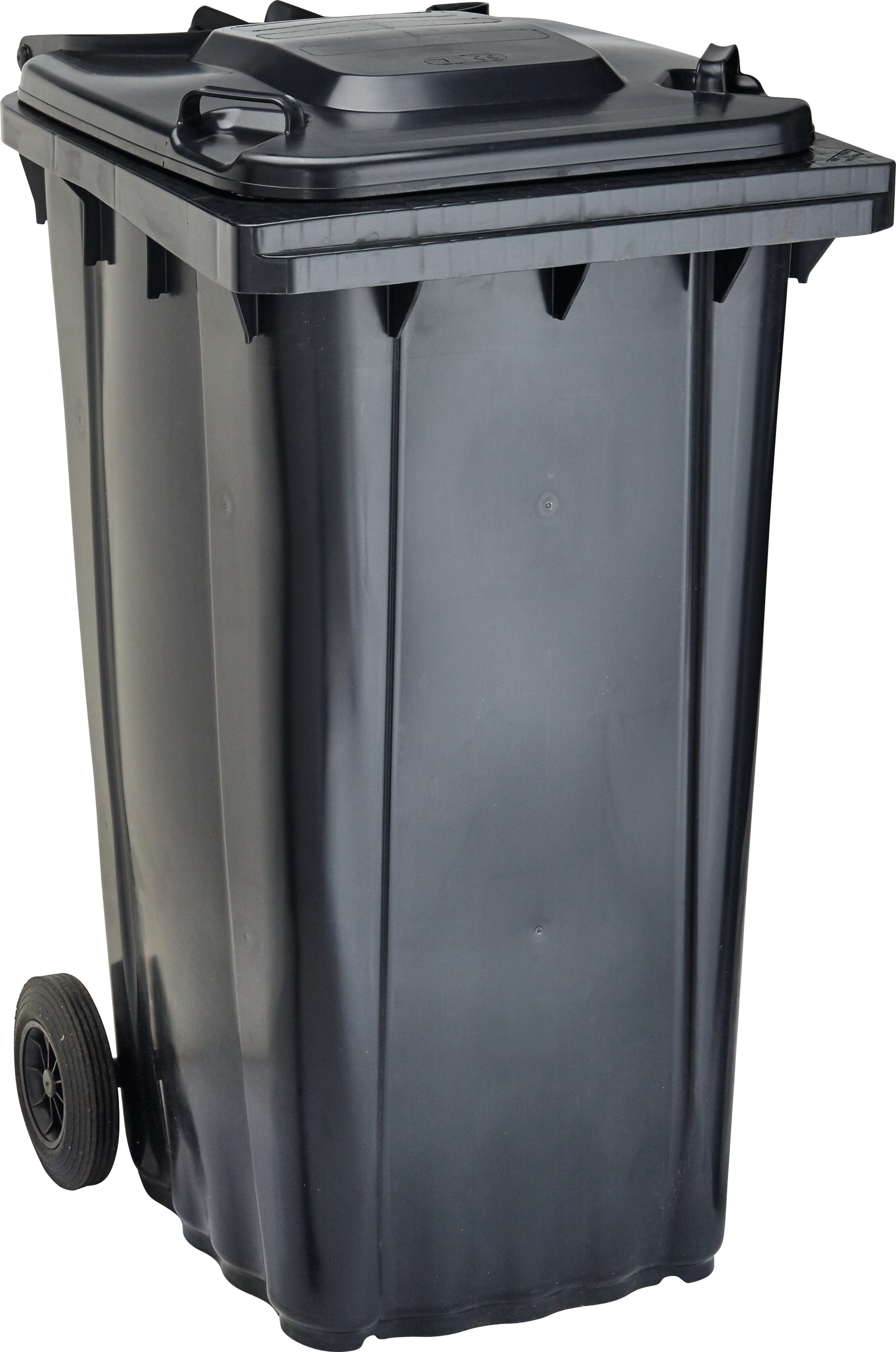 Abfalltonne PE 240 Liter H1100 x T740 x B580mm schwarz/anthrazit