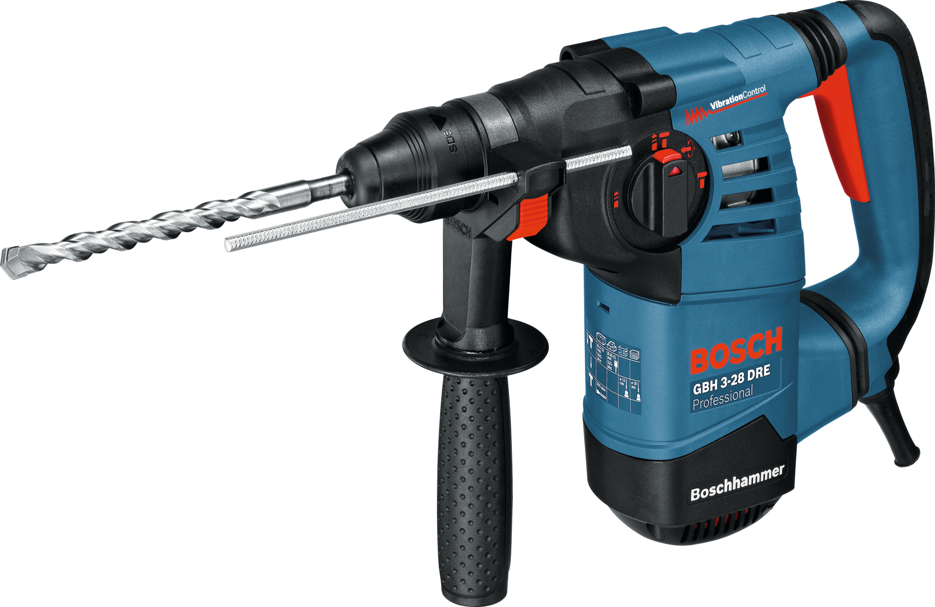 Bohrhammer 800W GBH 3-28 DRE im Koffer