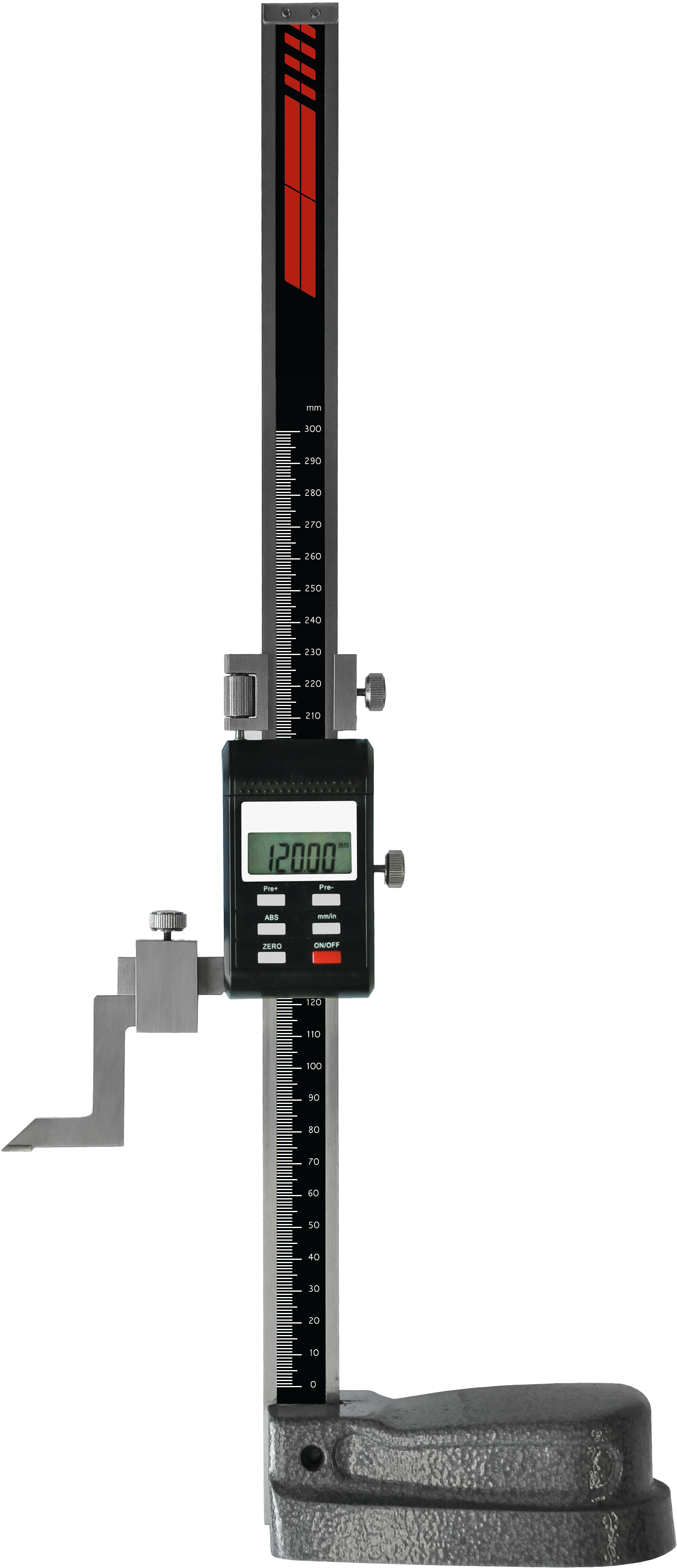 Höhenmess-/Anreißgerät Digital Abl. 0,01mm Werksnorm MB300mm Höhenmess-/Anreißgerät Digital Abl. 0,01mm Werksnorm MB300mm