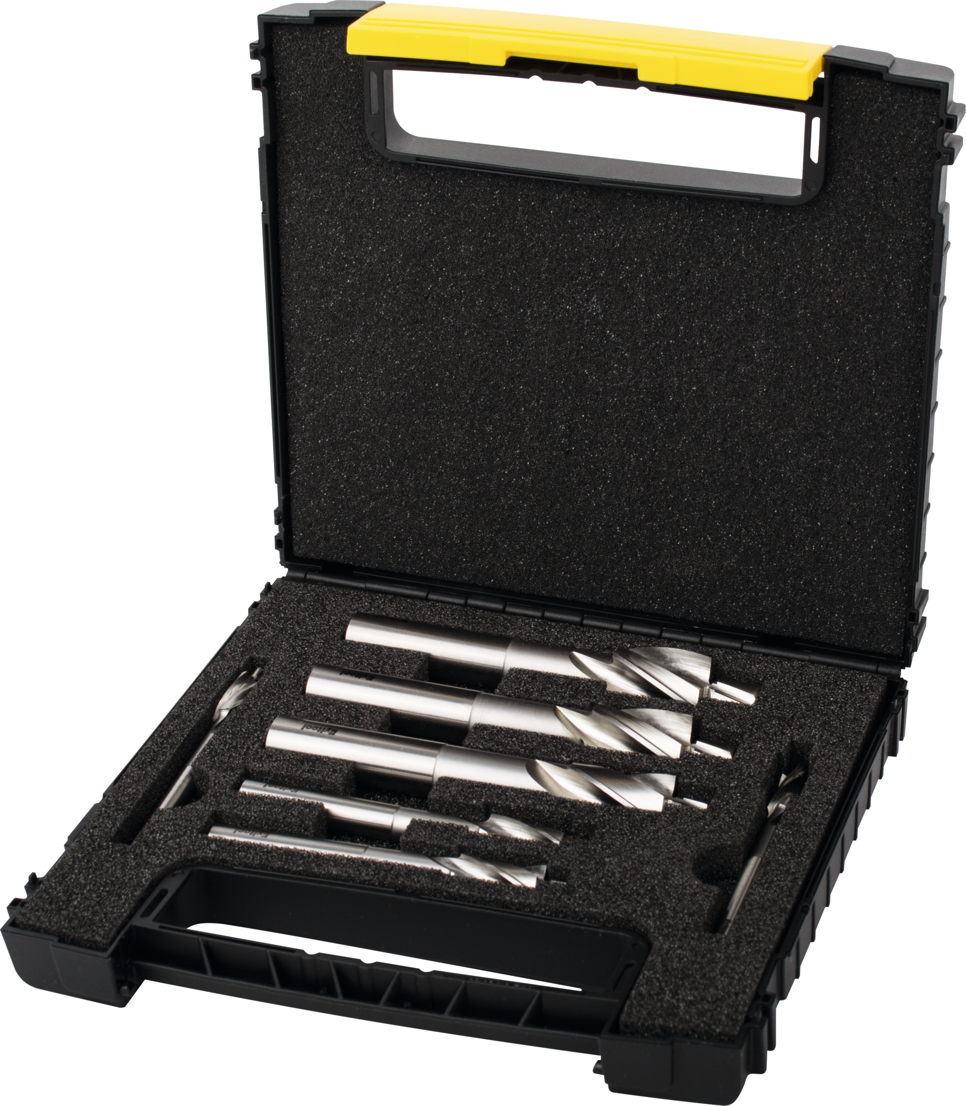 Flachsenker Kernloch Satz HSS M3-M12 für Kernloch DIN373 in Eyltool-Kassette Flachsenker Kernloch Satz HSS M3-M12 für Kernloch DIN373 in Eyltool-Kassette