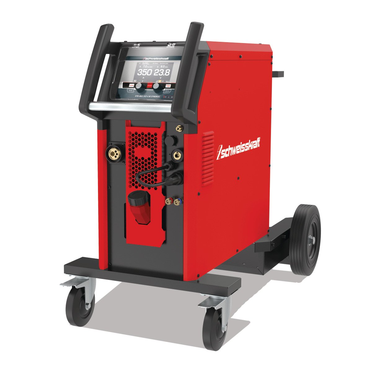 MIG/MAG Inverter-Schweißgerät Schweisskraft SYN-MIG 353-4 W Synergic