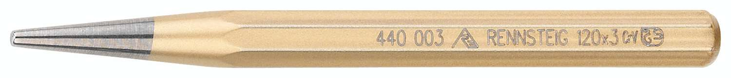 Durchtreiber achtkantig mit Handschutz L120mm D5mm