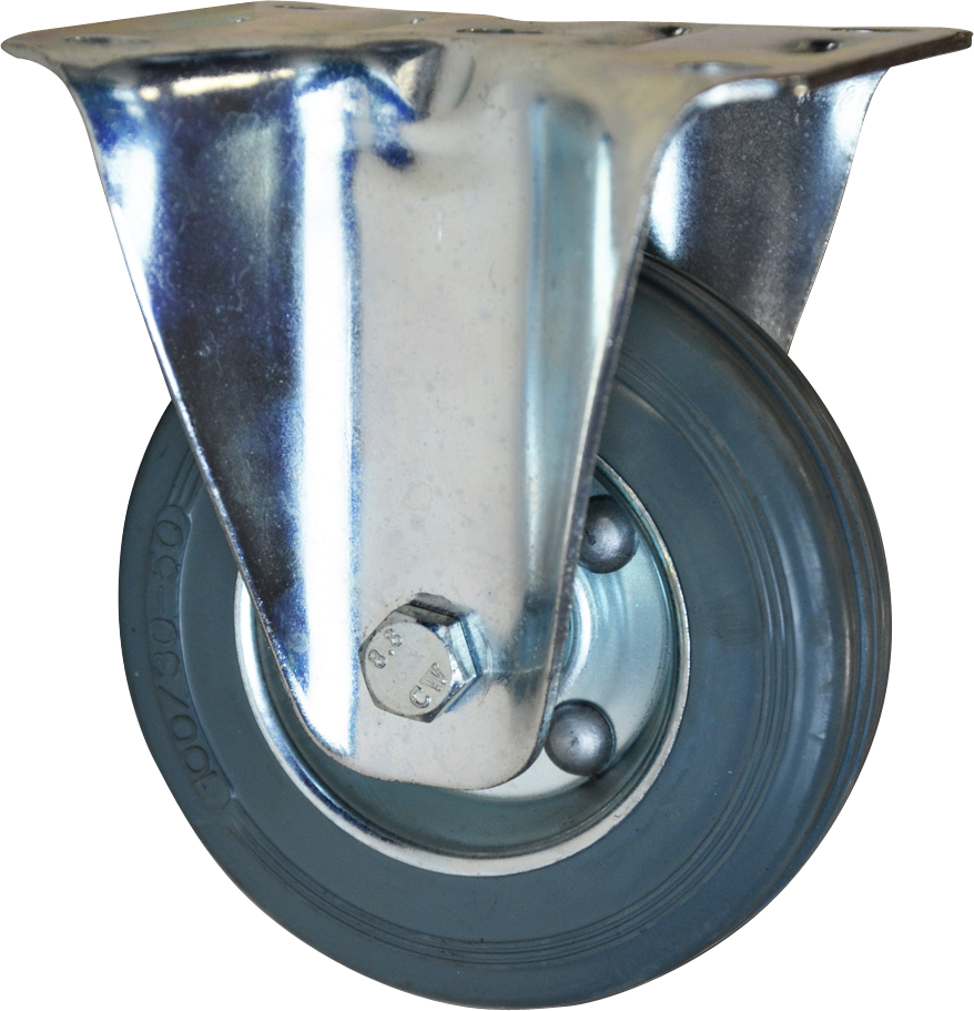Apparaterolle Vollgummi-Bockrolle spurlos 135kg D160mm