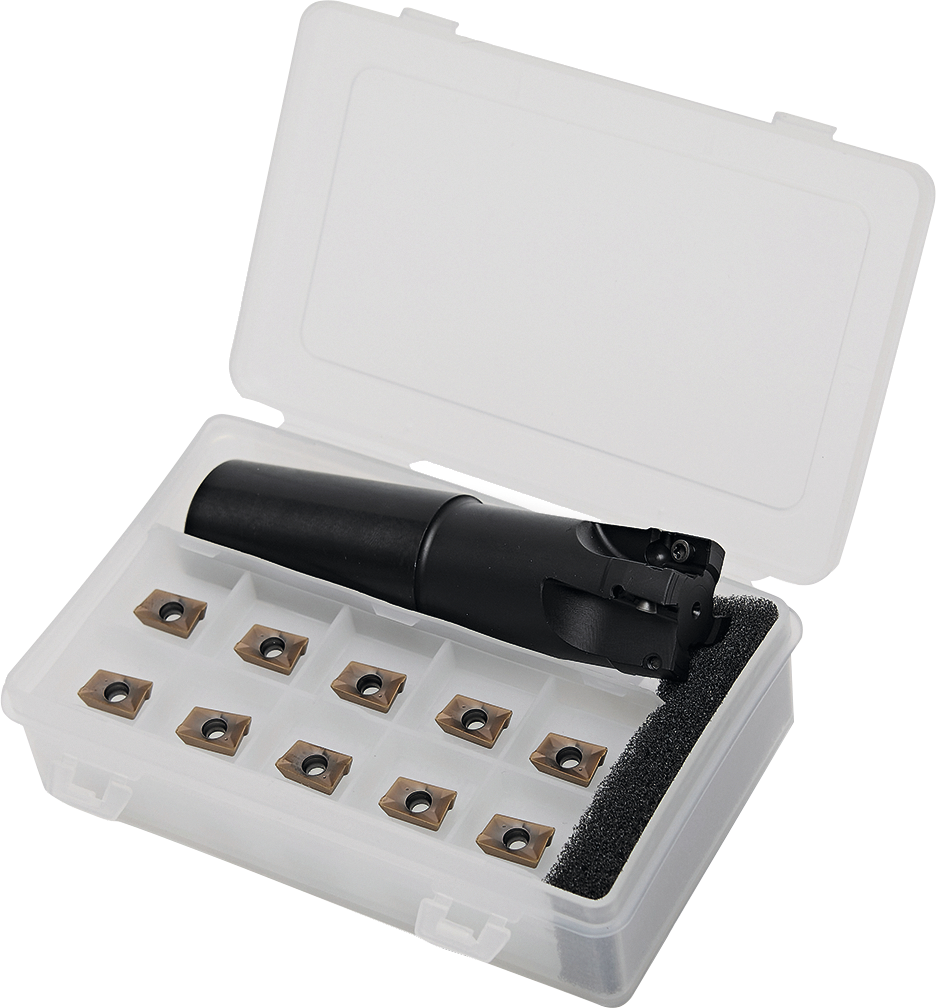 Eyltool Premium Schaft-Eckfräser Sortiment Soft ECO für WSP APKT 1003