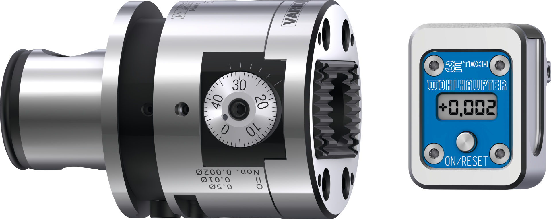 Feindrehwerkzeug Ø0,4-152mm MVS 50-28mm VarioBore Ausdrehbereich 0,4-152mm